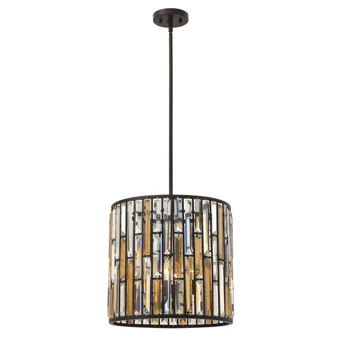 Gemma 3 Light Pendant Vintage Bronze - HK-GEMMA-P-B-VBZ