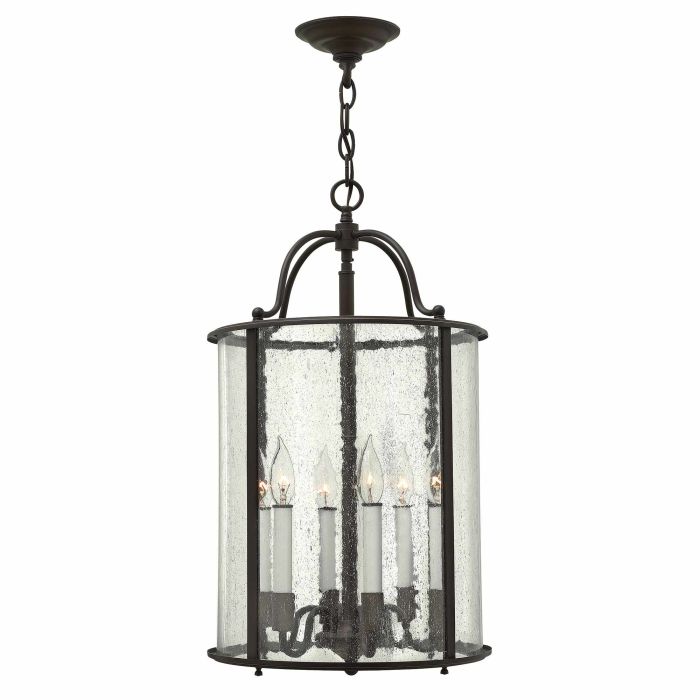 Gentry 6 Light Large Pendant Olde Bronze - HK-GENTRY-P-L-OB