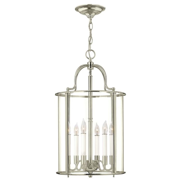 Gentry 6 Light Large Pendant Polished Nickel - HK-GENTRY-P-L-PN