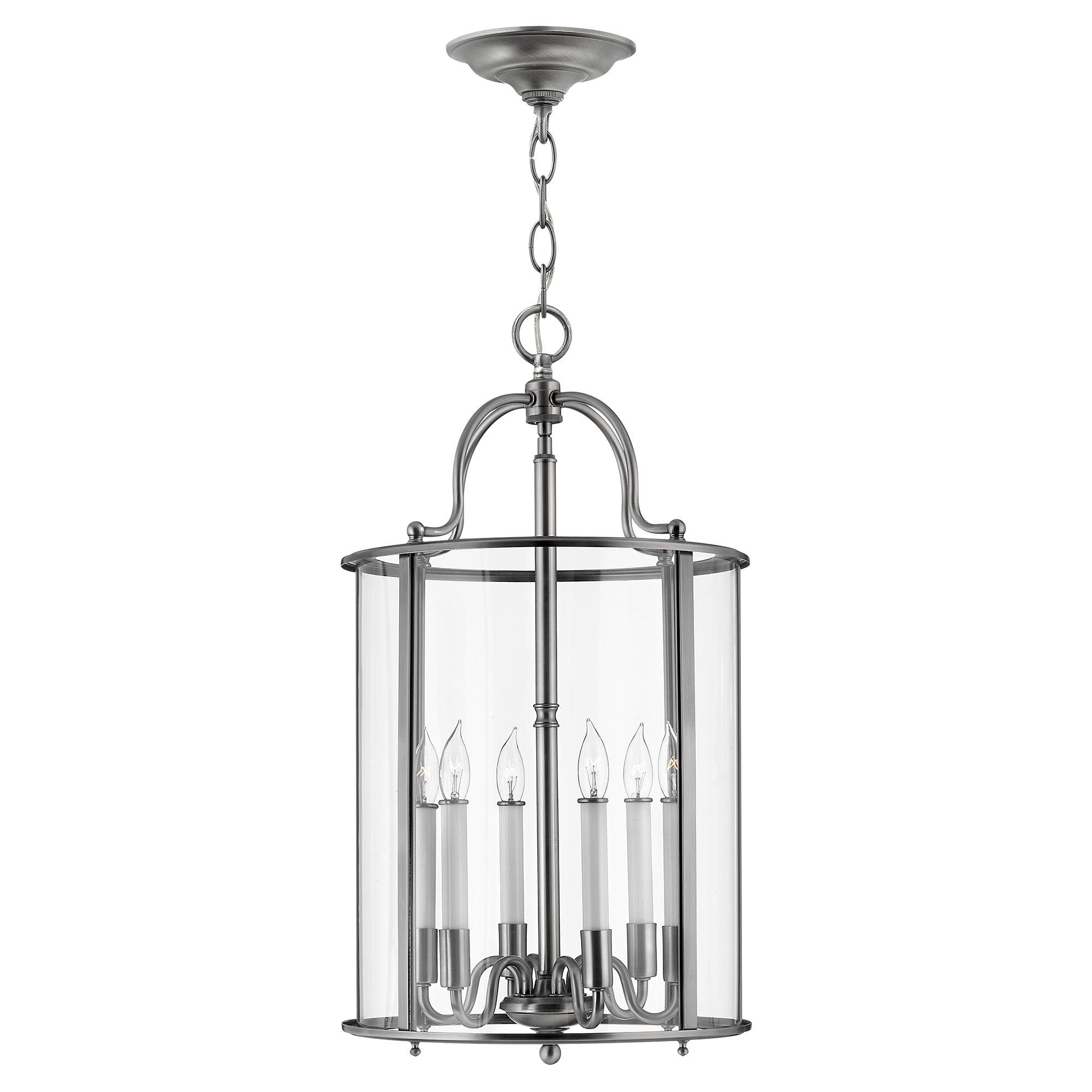 Gentry 6 Light Large Pendant Pewter - HK-GENTRY-P-L-PW