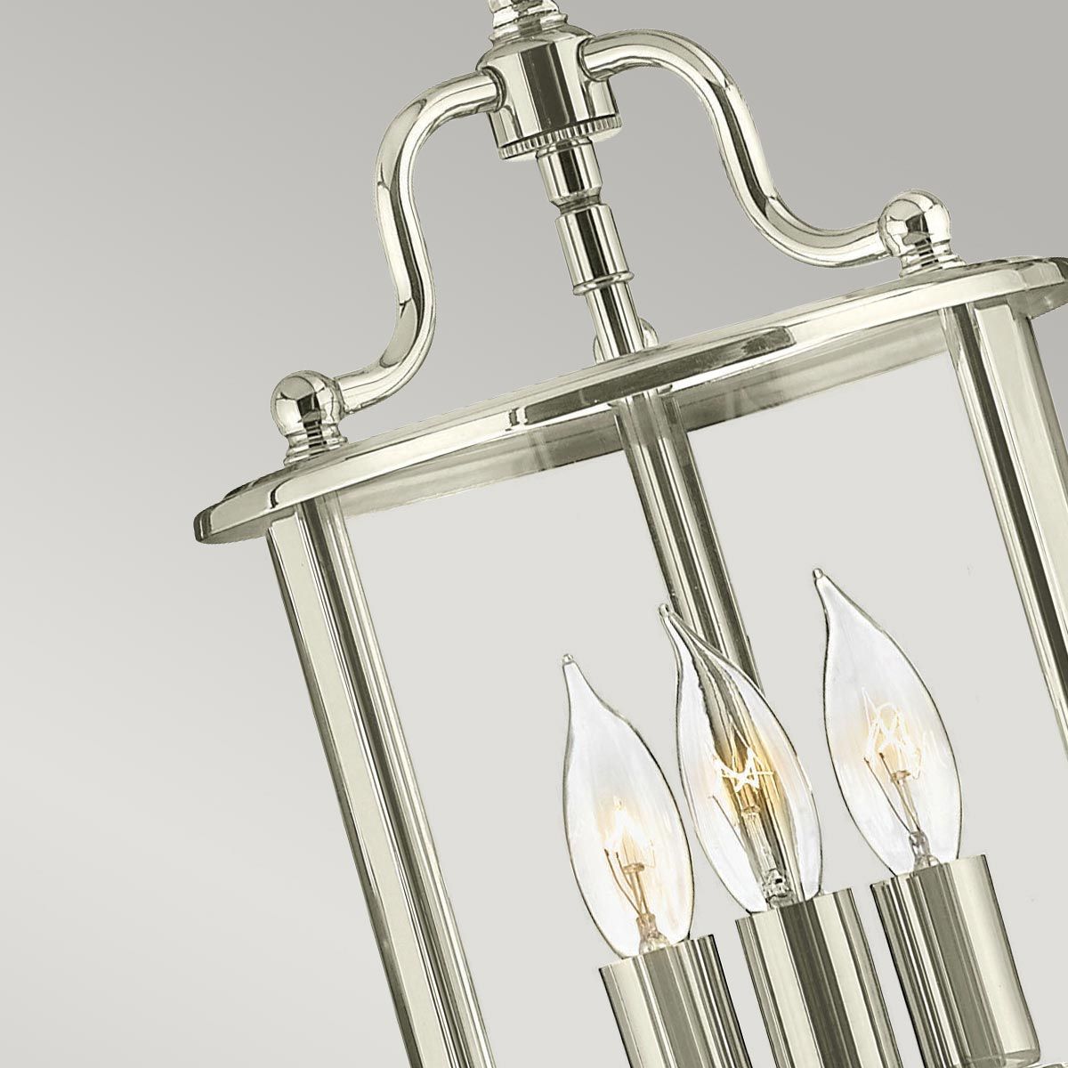 Gentry 3 Light Small Pendant Polished Nickel - HK-GENTRY-P-S-PN