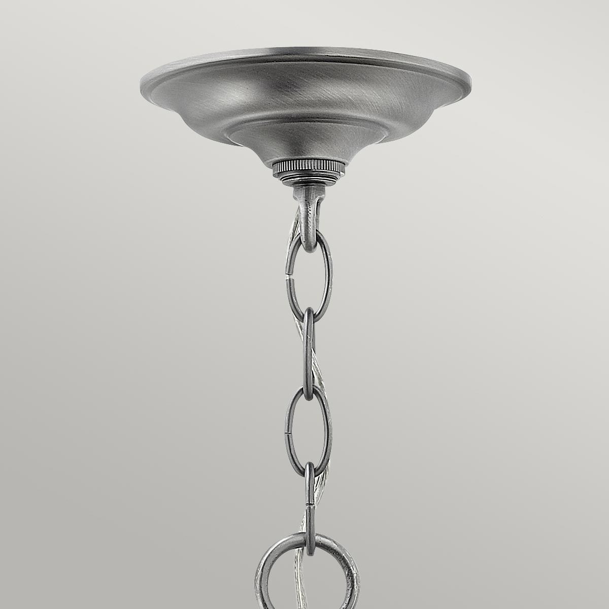 Gentry 3 Light Small Pendant Pewter - HK-GENTRY-P-S-PW