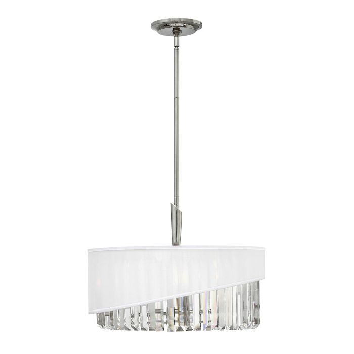 Gigi 3 Light Pendant Polished Nickel - HK-GIGI-3P