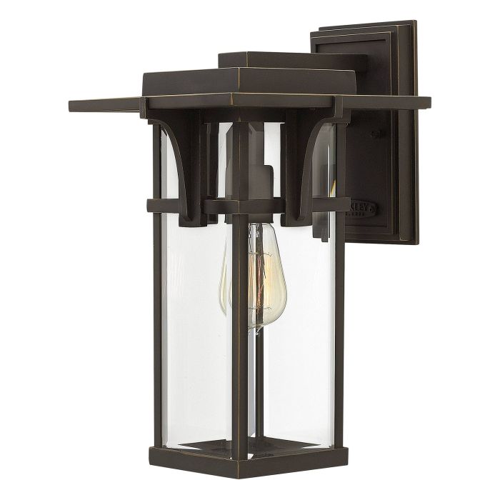 Manhattan Light Medium Wall Lantern Oil Rubbed Bronze - HK-MANHATTAN2-M