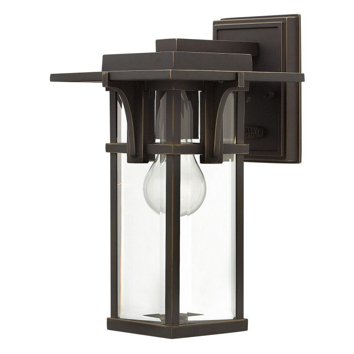 Manhattan Light Small Wall Lantern Oil Rubbed Bronze - HK-MANHATTAN2-S