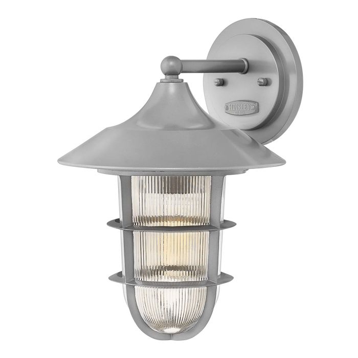 Marina Light Medium Wall Lantern Silver - HK-MARINA2-M