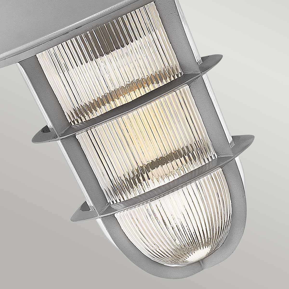 Marina Light Medium Wall Lantern Silver - HK-MARINA2-M