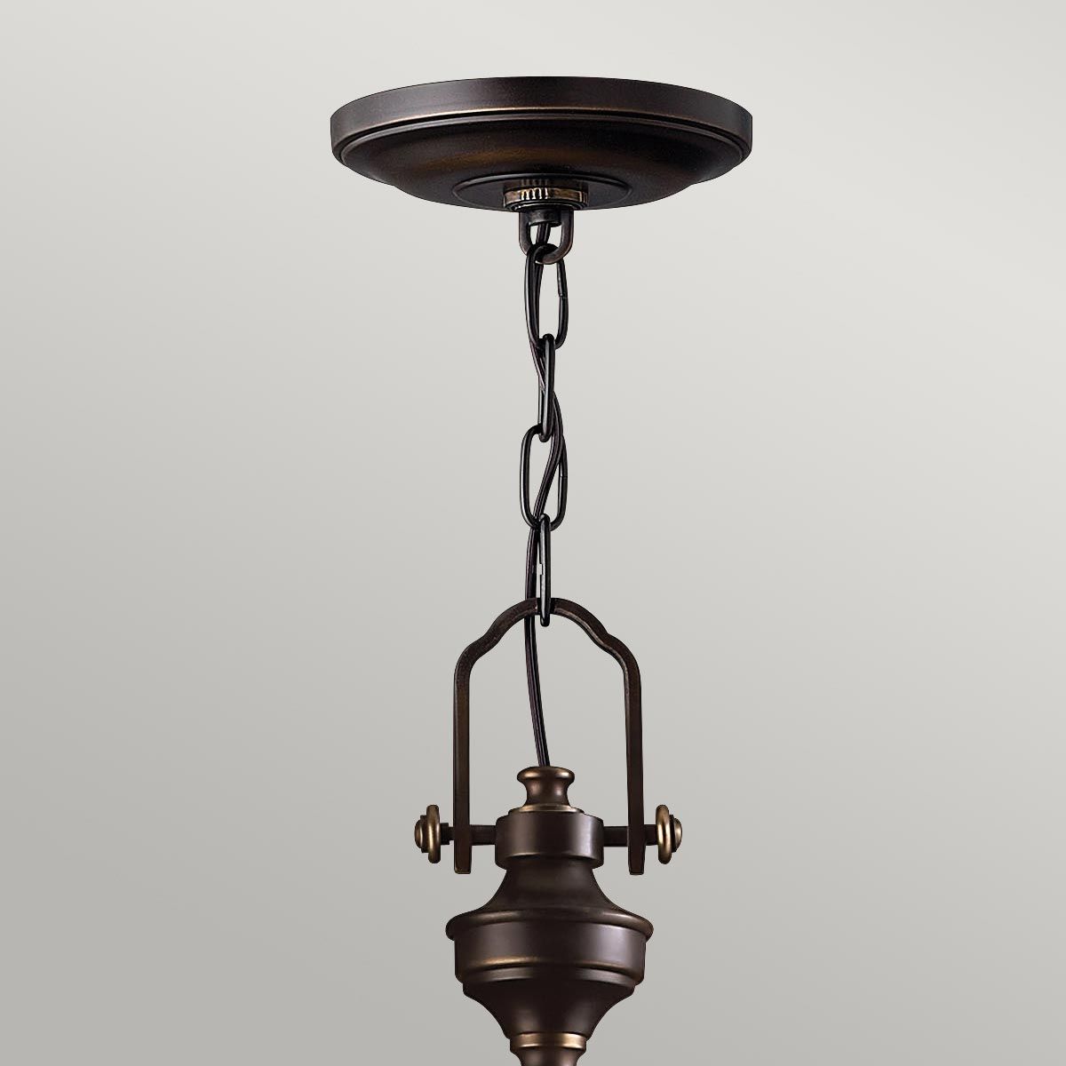 Mayflower 3 Light Pendant Olde Bronze - HK-MAYFLOWER-P-C