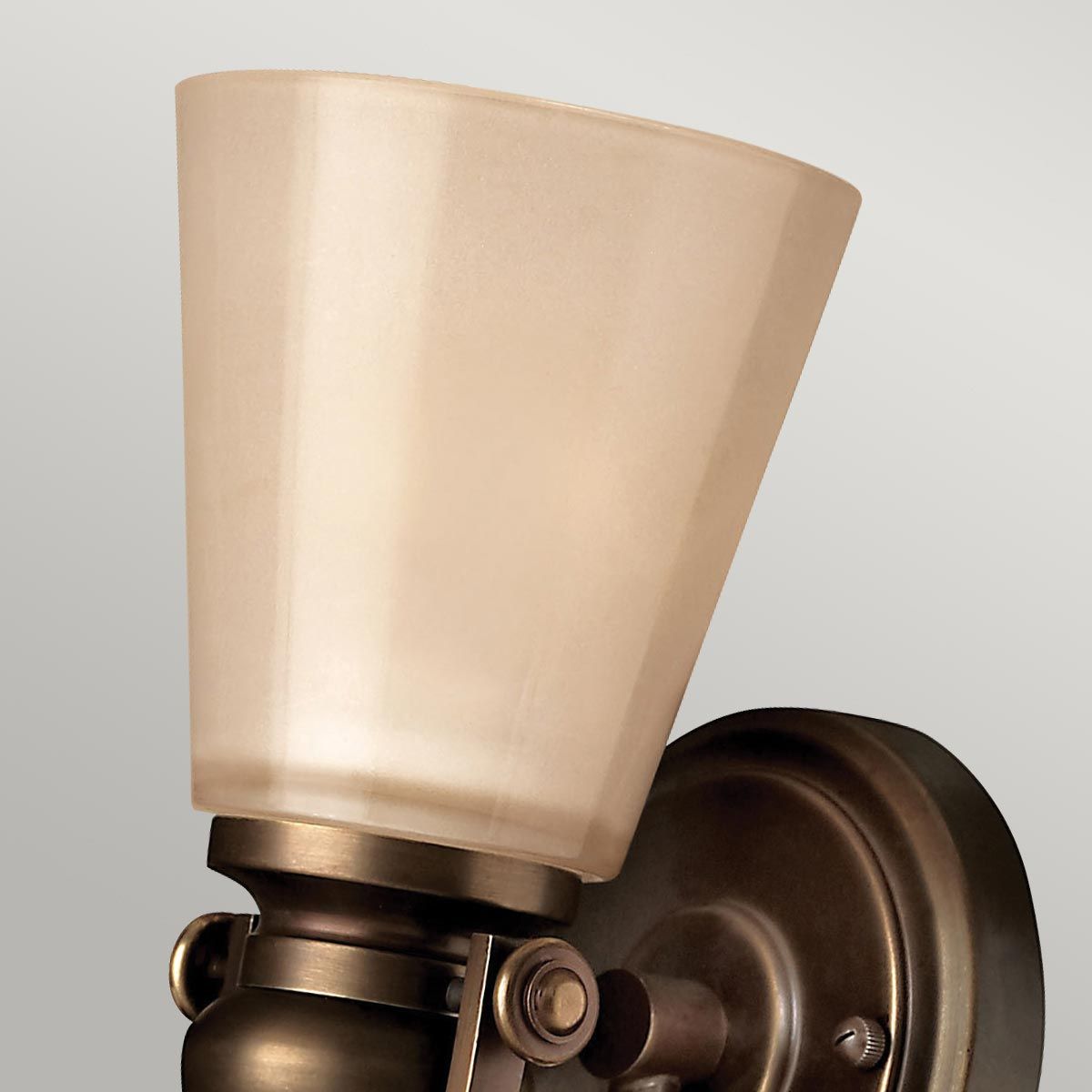 Mayflower 1 Light Wall Light Olde Bronze - HK-MAYFLOWER1