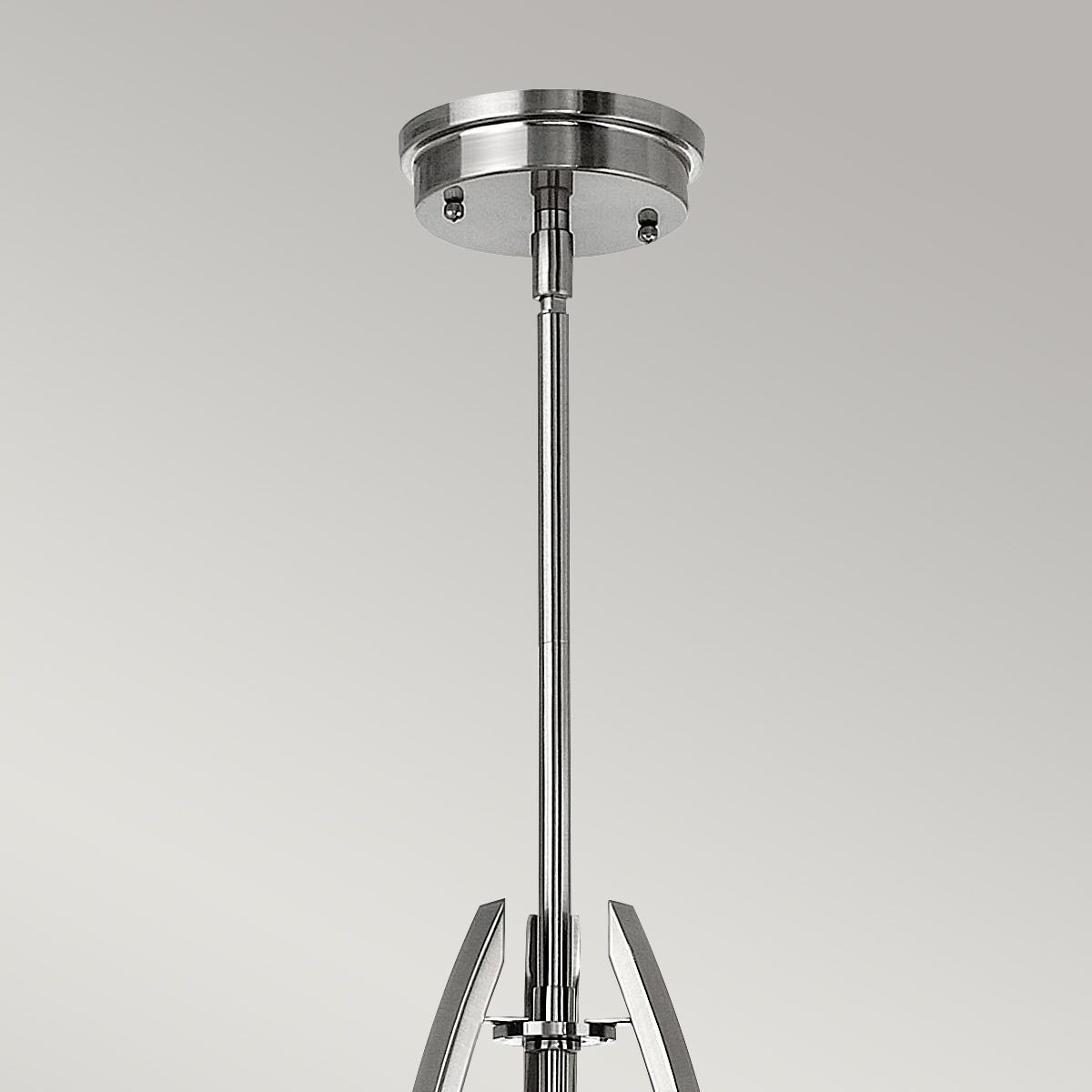 Meridian 3 Light Pendant Brushed Nickel - HK-MERIDIAN-P
