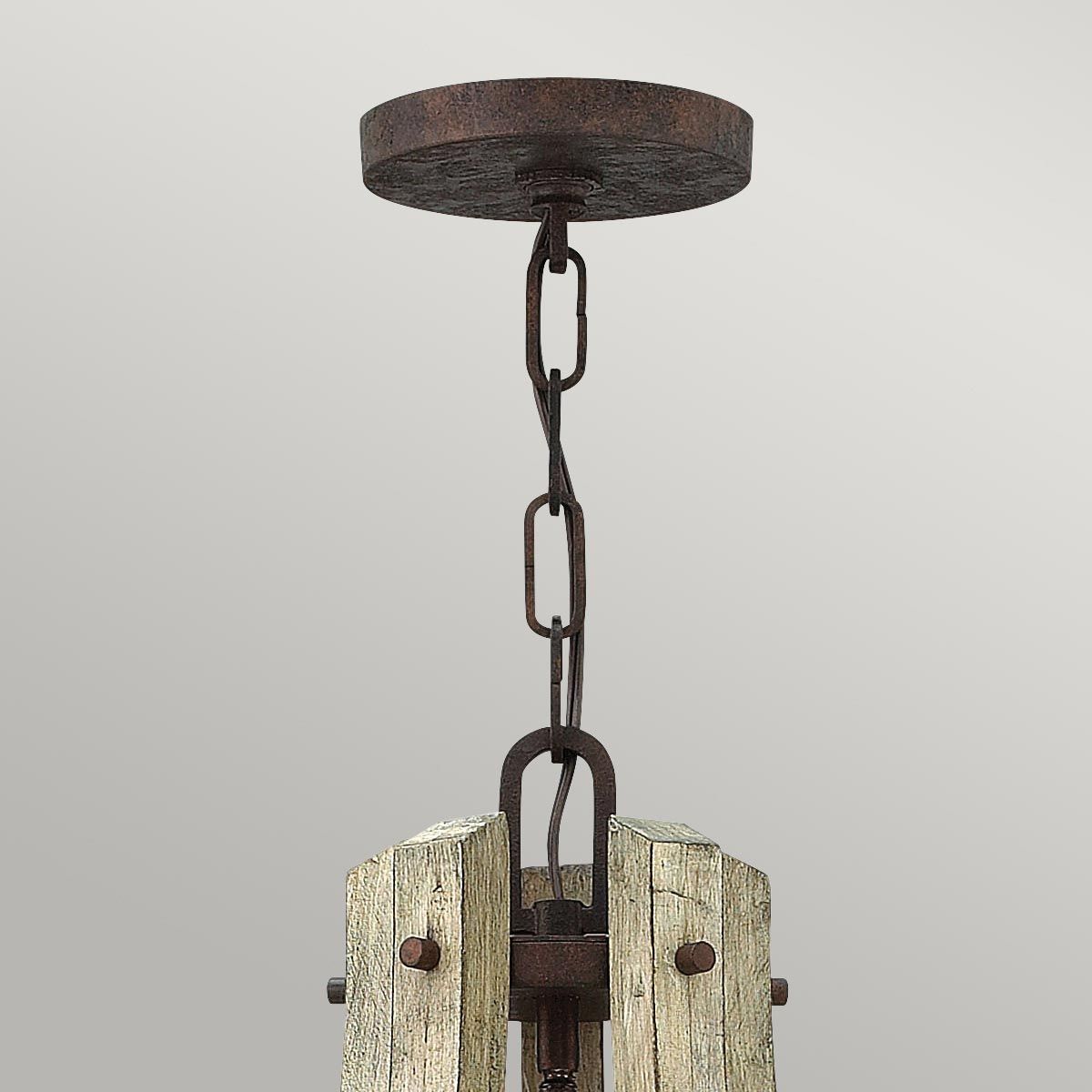 Middlefield 5 Light Chandelier Iron Rust - HK-MIDDLEFIELD5