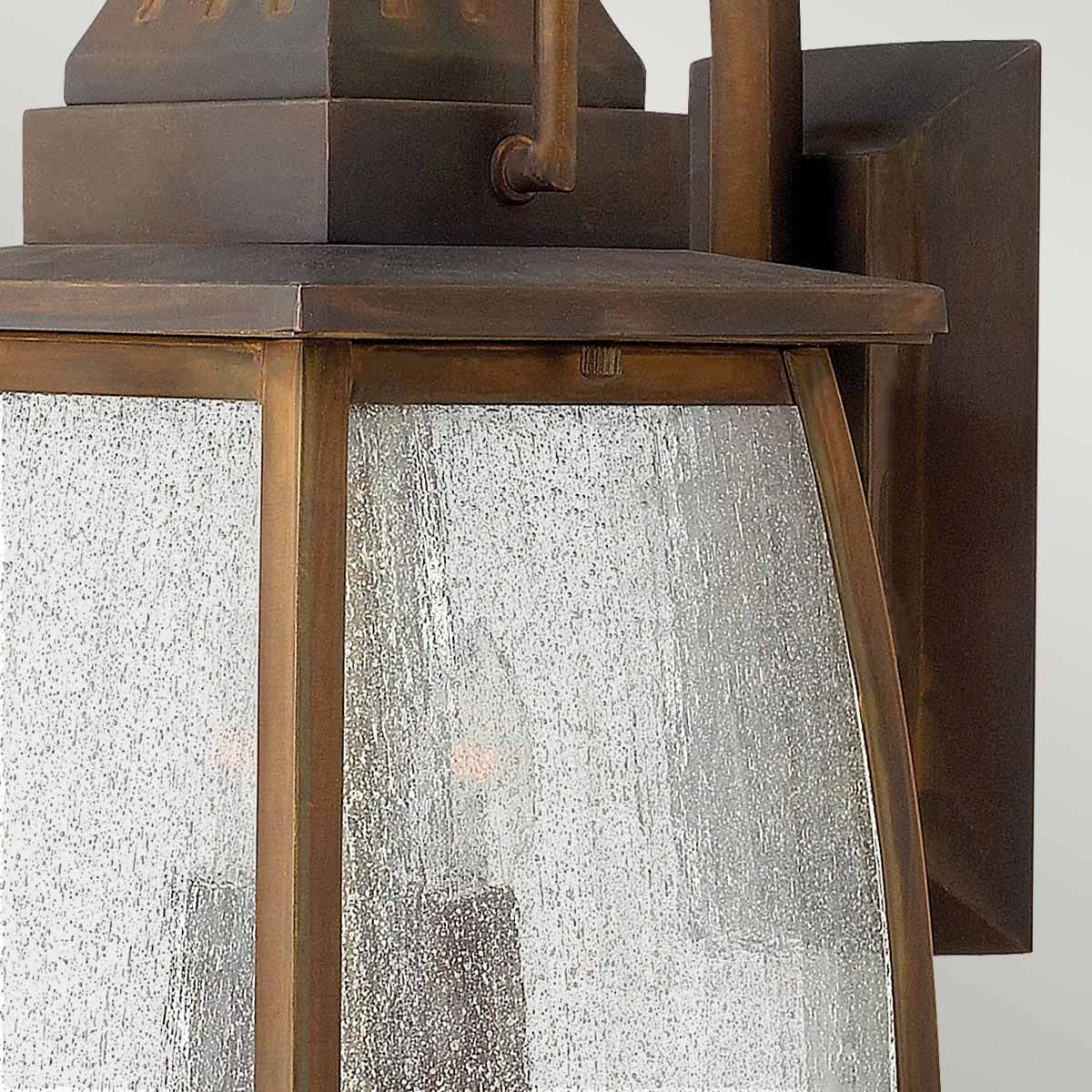 Montauk 2 Light Small Wall Lantern Sienna - HK-MONTAUK-M