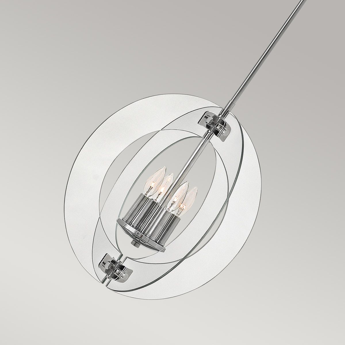 Solstice 4 Light Pendant Polished Chrome - HK-SOLSTICE-P