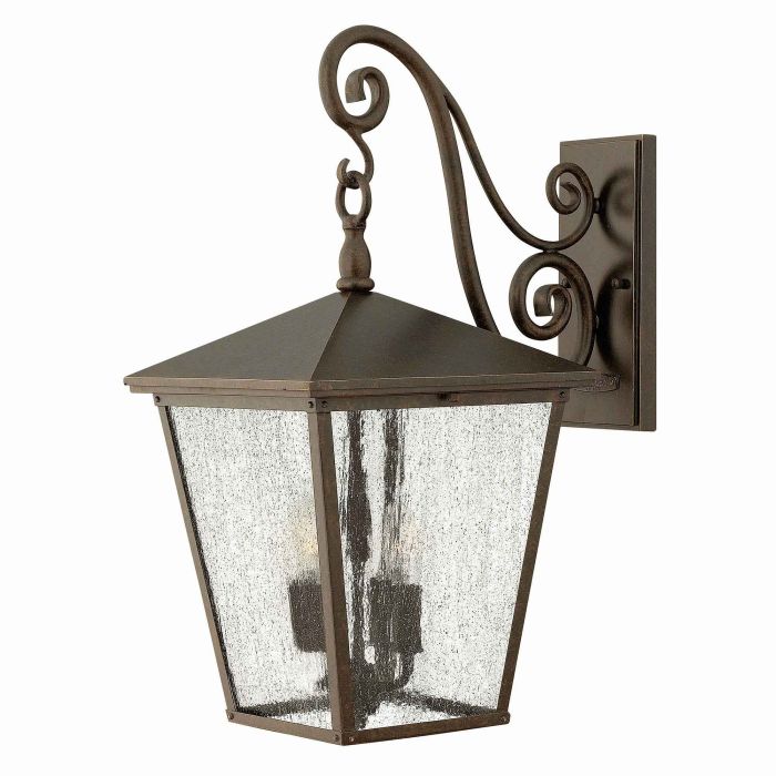 Trellis 4 Light Large Wall Lantern Regency Bronze - HK-TRELLIS2-L