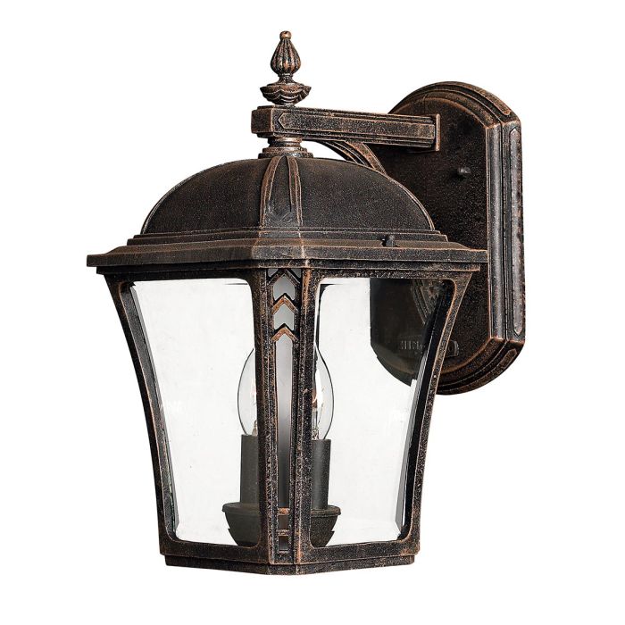 Wabash 2 Medium Wall Lantern Mocha - HK-WABASH2-M