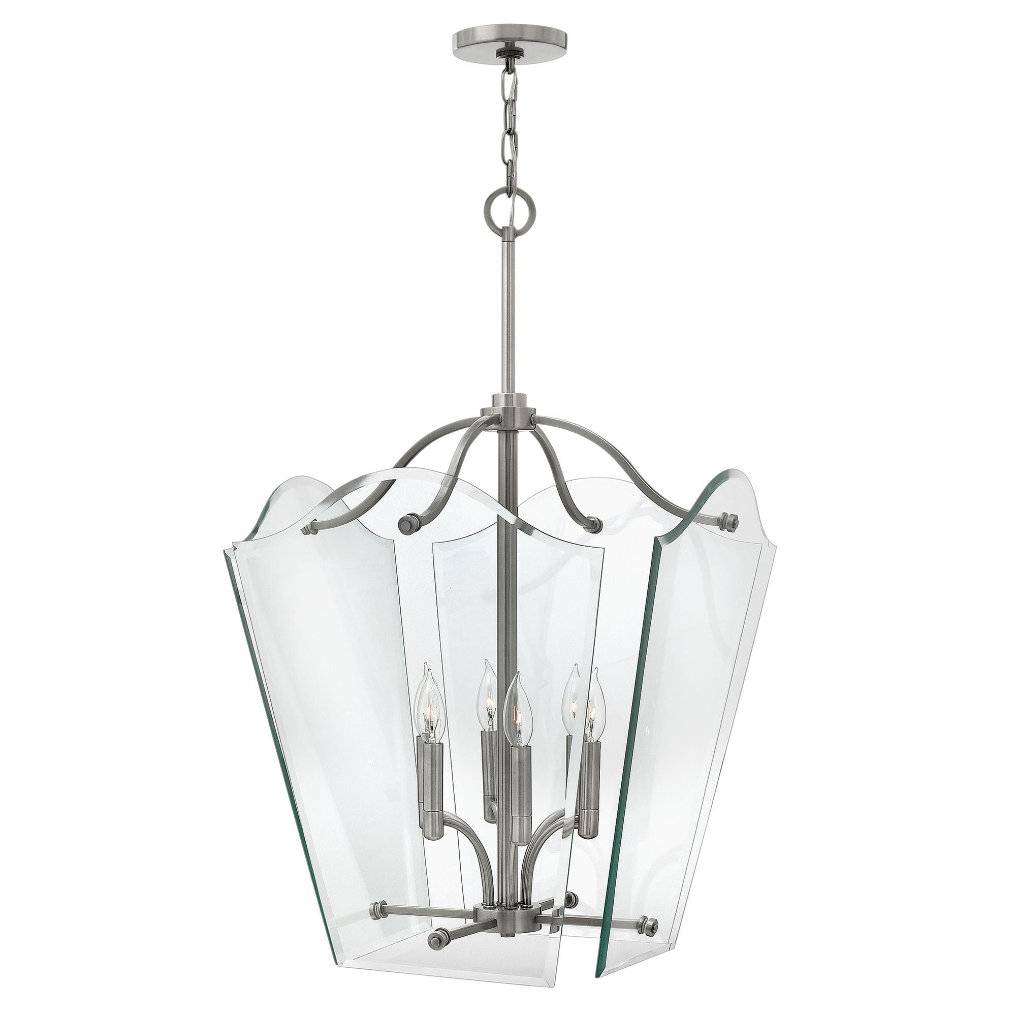 Wingate 6 Light Large Pendant Polished Antique Nickel - HK-WINGATE-P-L