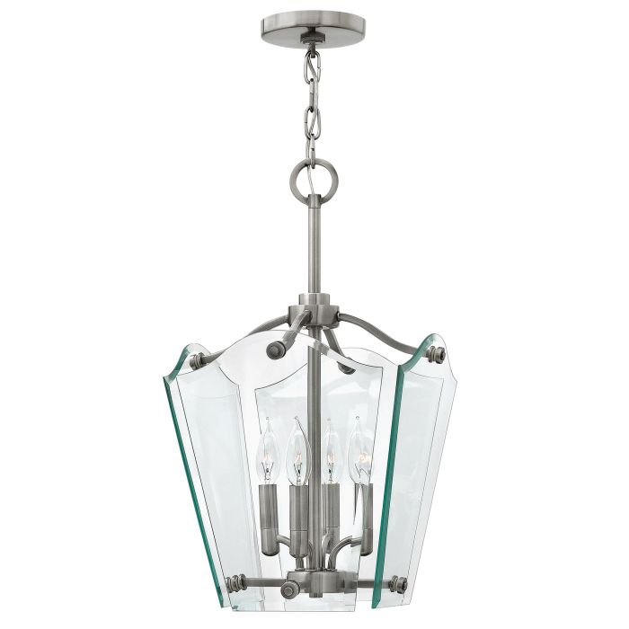 Wingate 4 Light Small Pendant Polished Antique Nickel - HK-WINGATE-P-S