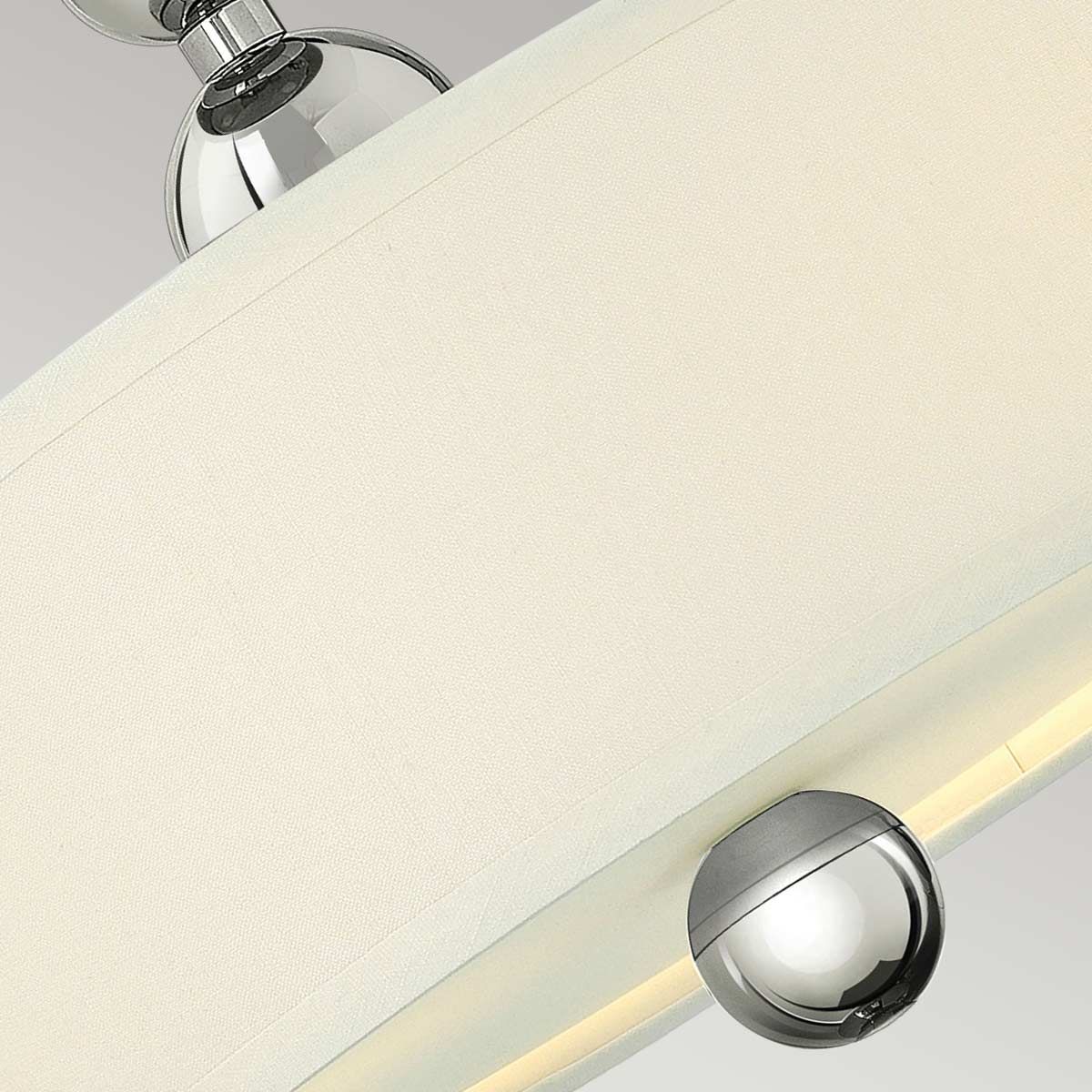 Zelda 3 Light Semi-Flush Mount Light Polished Nickel - HK-ZELDA-SF-PN