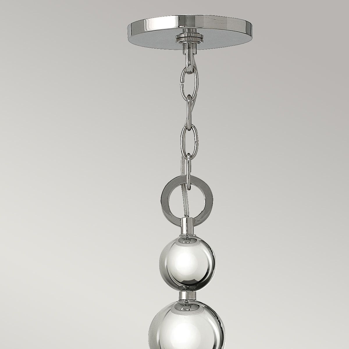 Zelda 8 Light Chandelier Polished Nickel - HK-ZELDA8-PN