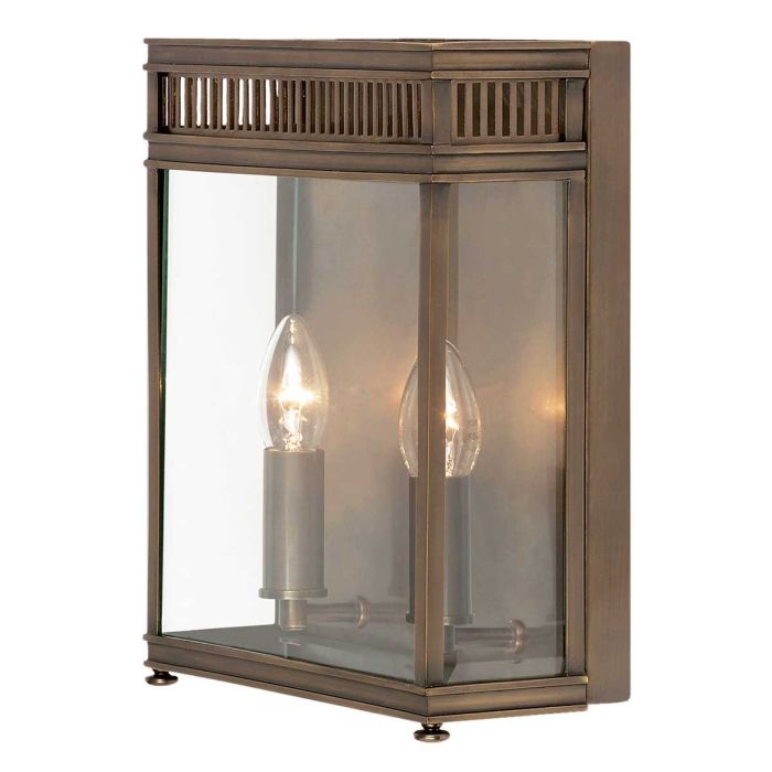 Holborn 2 Light Half Lantern Medium Dark Bronze - HL7-M-DB