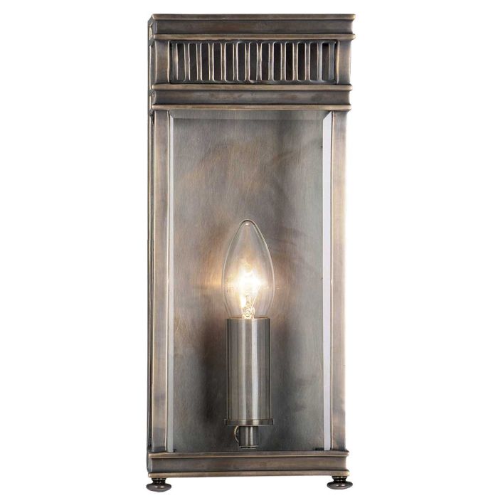 Holborn Light Half Lantern Small Dark Bronze - HL7-S-DB