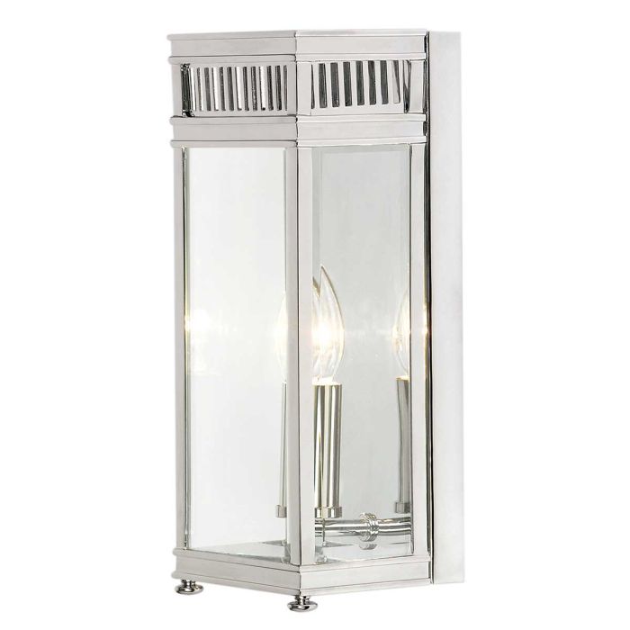 Holborn Light Half Lantern Small Polished Chrome - HL7-S-PC