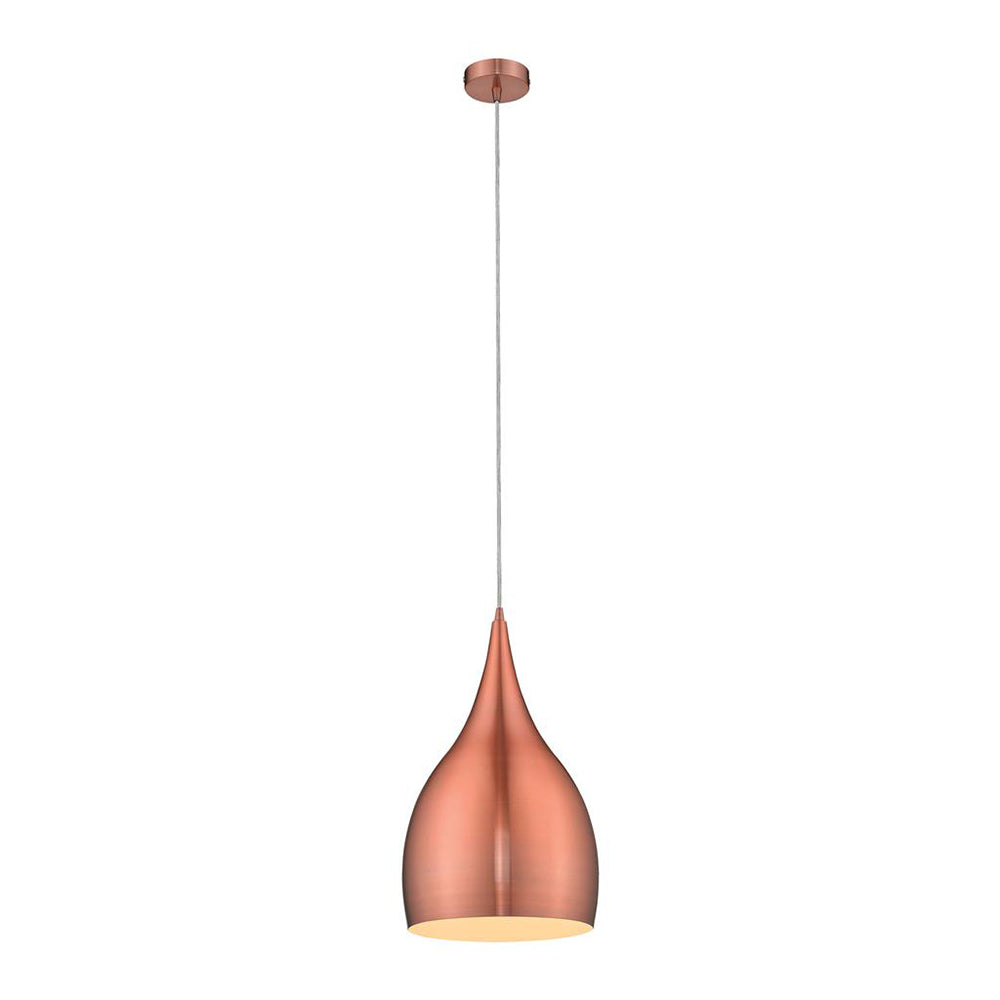 Buy Pendant Lights Australia Jade Pendant Light W245mm Brushed Copper Metal - 31418