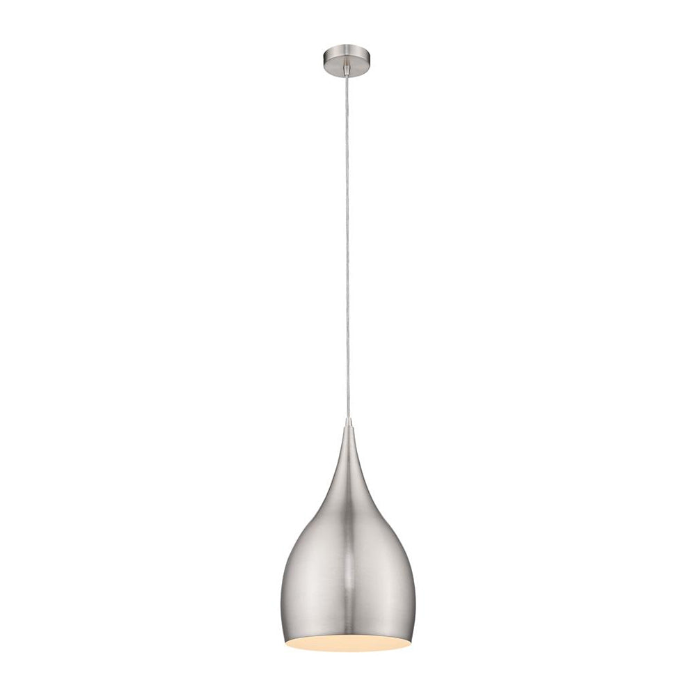 Buy Pendant Lights Australia Jade Pendant Light W245mm Brushed Nickel Metal - 31419