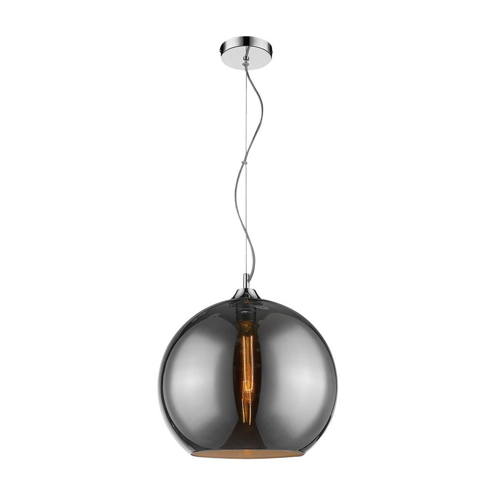 Buy Pendant Lights Australia Jazz Pendant Light W350mm Chrome Glass - 31359