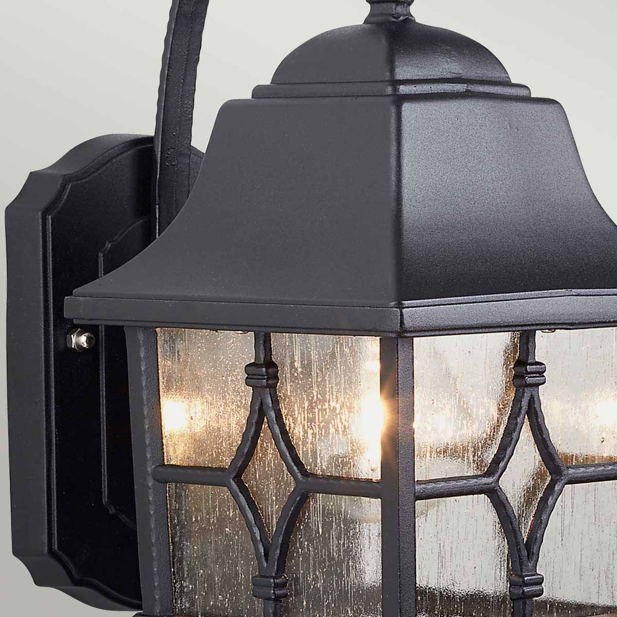 Kent Light Wall Lantern Black - KENT