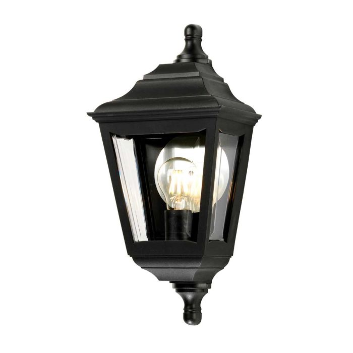 Kerry Wall Lantern Black - KERRY-FLUSH