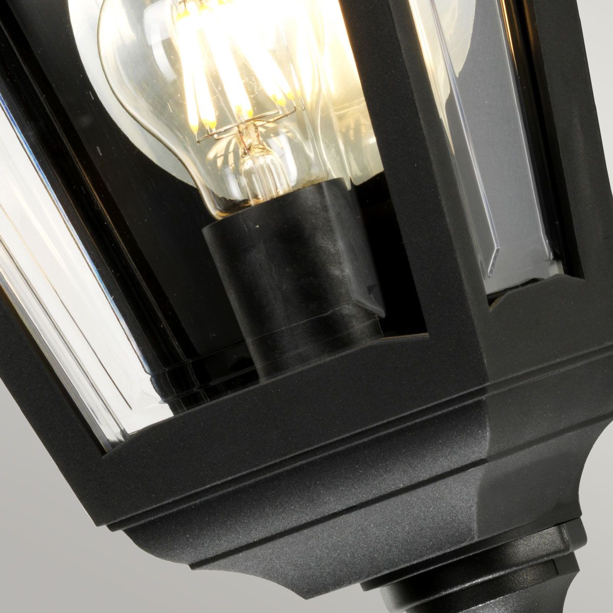 Kerry Wall Lantern Black - KERRY-FLUSH