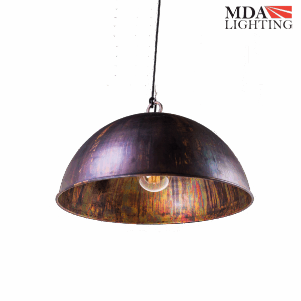 Kingston Small Pendant Light Acid Copper Wash - MDAKIN1SAC