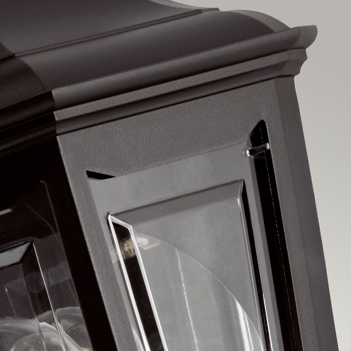 Kinsale Wall Lantern Black - KINSALE-FLUSH