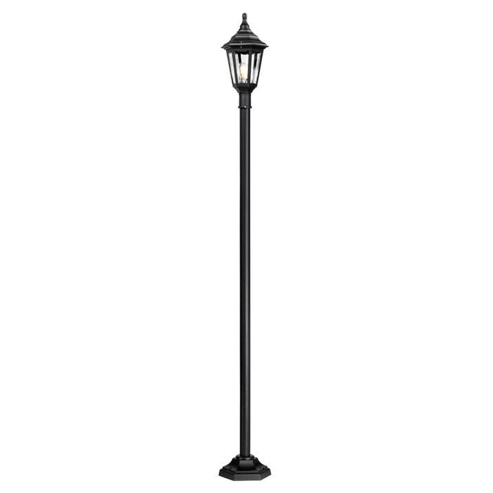 Kinsale Post Light Black - KINSALE-POST