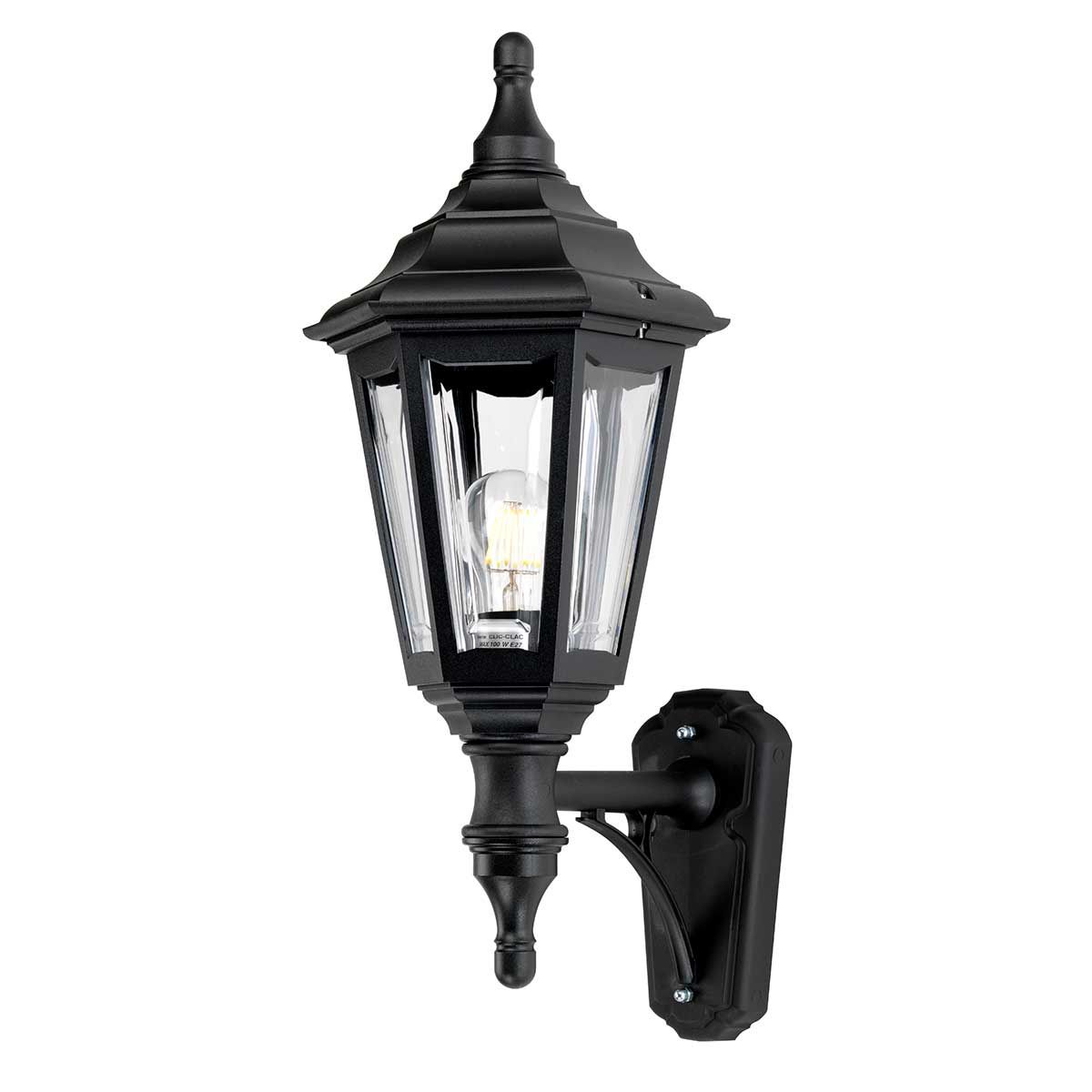 Kinsale Light Wall Lantern Black - KINSALE-WALL