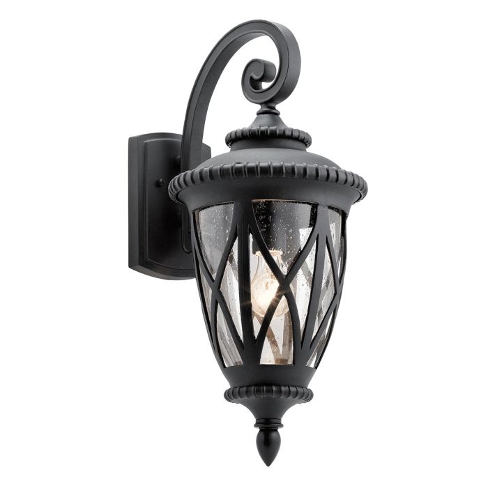 Admirals Cove Light Large Wall Lantern Textured Black - KL-ADMIRALS-COVE-L