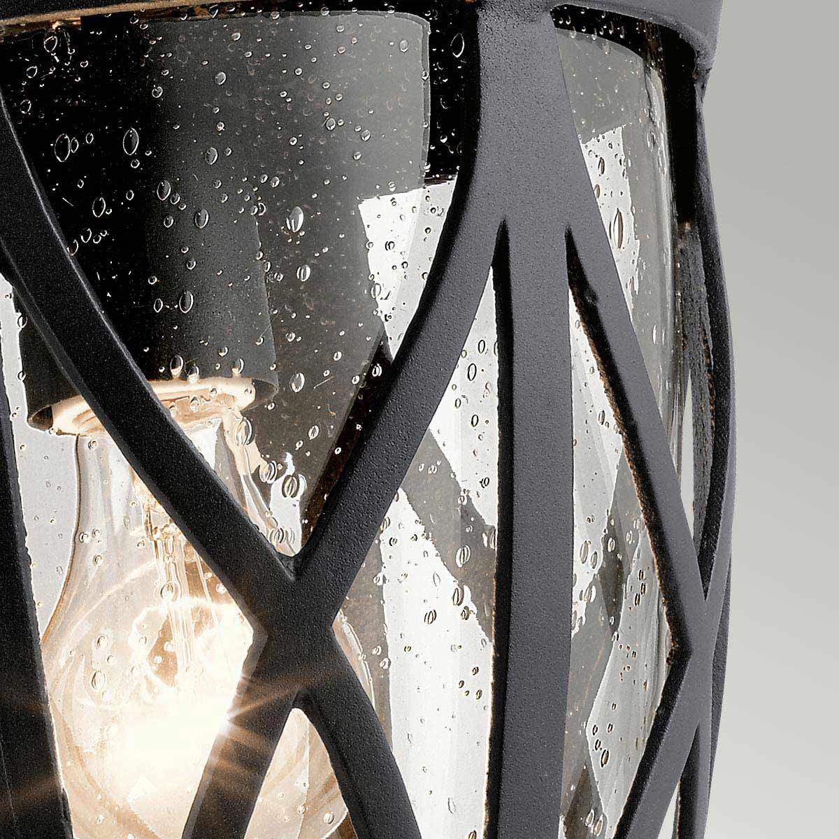 Admirals Cove Light Large Wall Lantern Textured Black - KL-ADMIRALS-COVE-L