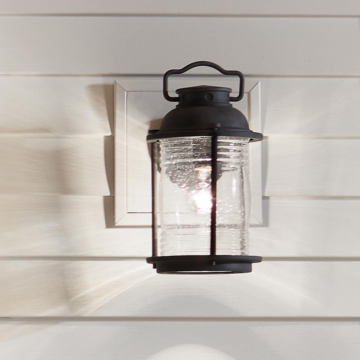 Ashland Bay Light Medium Wall Lantern Weathered Zinc - KL-ASHLANDBAY2-M