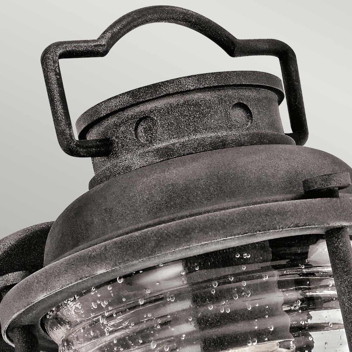 Ashland Bay 1 Light Small Wall Lantern Weathered Zinc - KL-ASHLANDBAY2-S