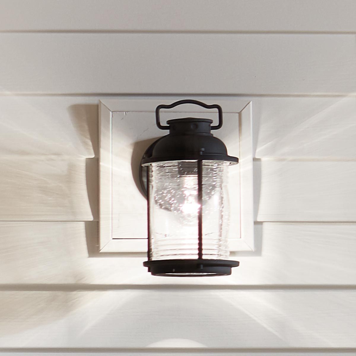 Ashland Bay 1 Light Small Wall Lantern Weathered Zinc - KL-ASHLANDBAY2-S