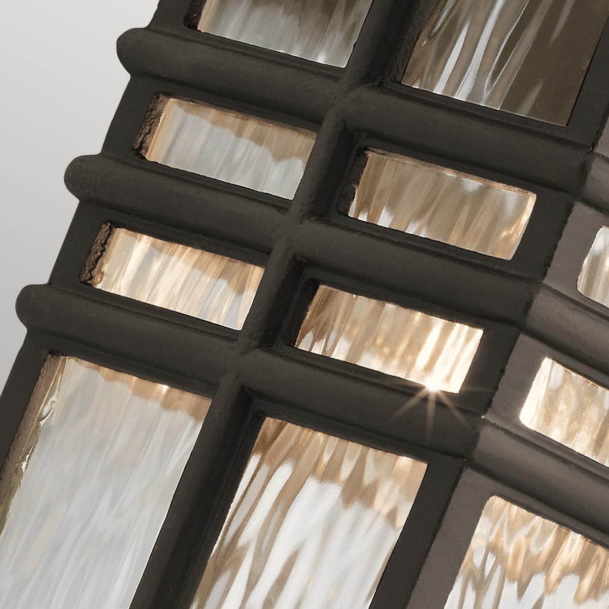 Beacon Square Medium Wall Lantern Olde Bronze - KL-BEACON-SQUARE-M-OZ