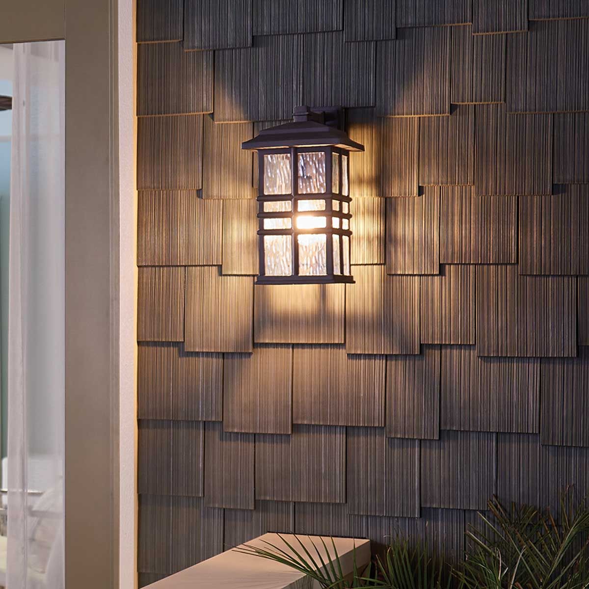Beacon Square Medium Wall Lantern Olde Bronze - KL-BEACON-SQUARE-M-OZ