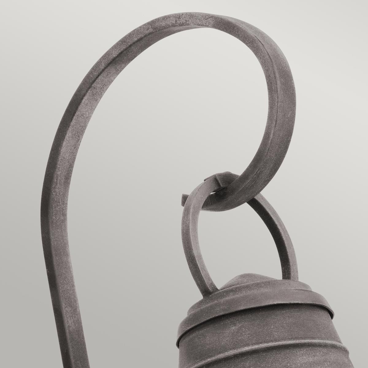 Bridgepoint Light Large Wall Lantern Weathered Zinc - KL-BRIDGEPOINT-L