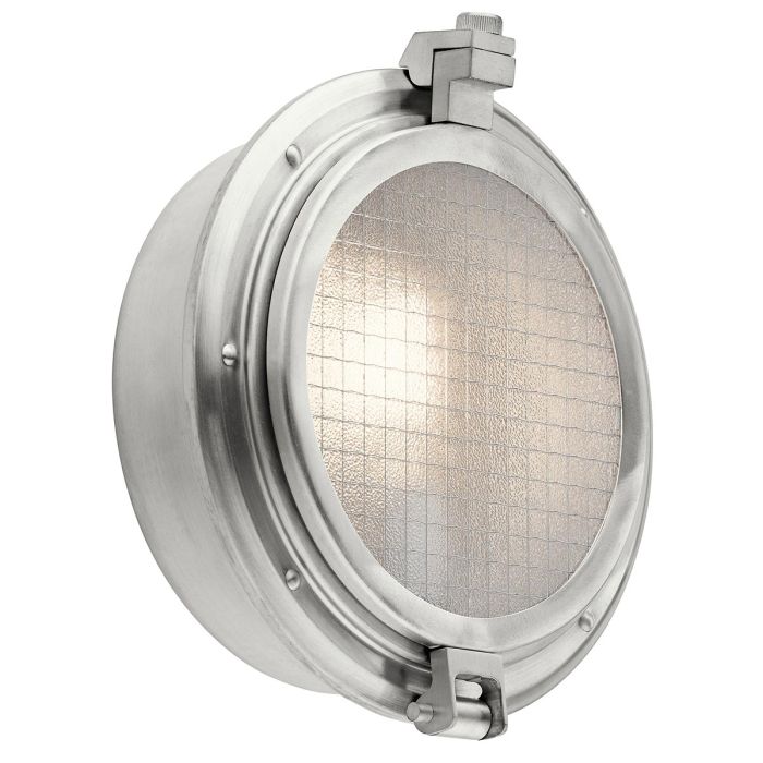 Clearpoint Outdoor Wall Light Brushed Aluminum - KL-CLEARPOINT