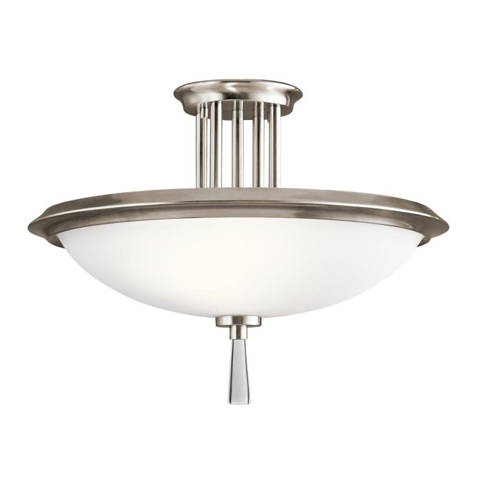 Dreyfus 3 Light Semi-Flush Mount Light Classic Pewter - KL-DREYFUS-SFCLP