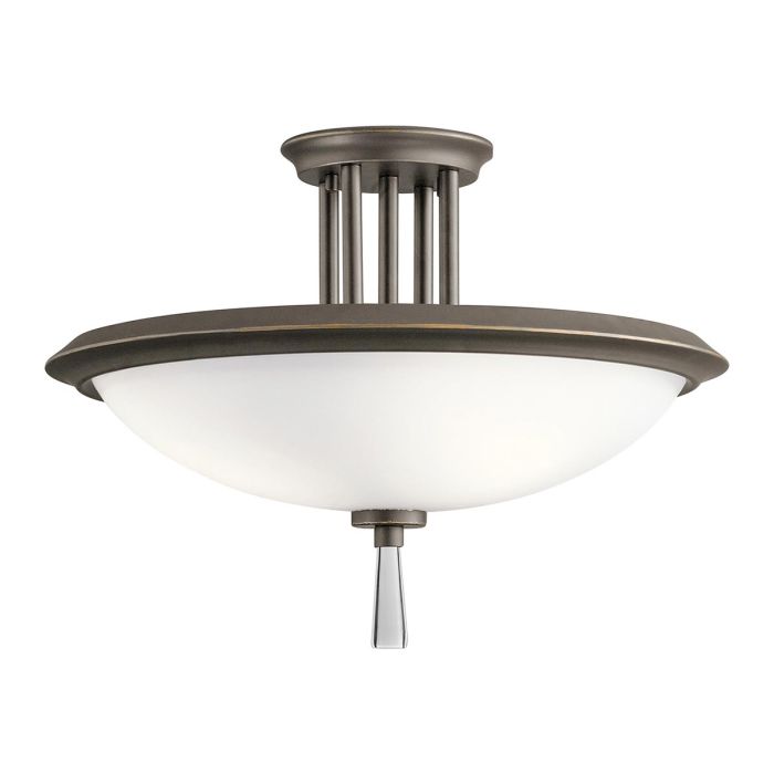 Dreyfus 3 Light Semi-Flush Mount Light Olde Bronze - KL-DREYFUS-SFOZ