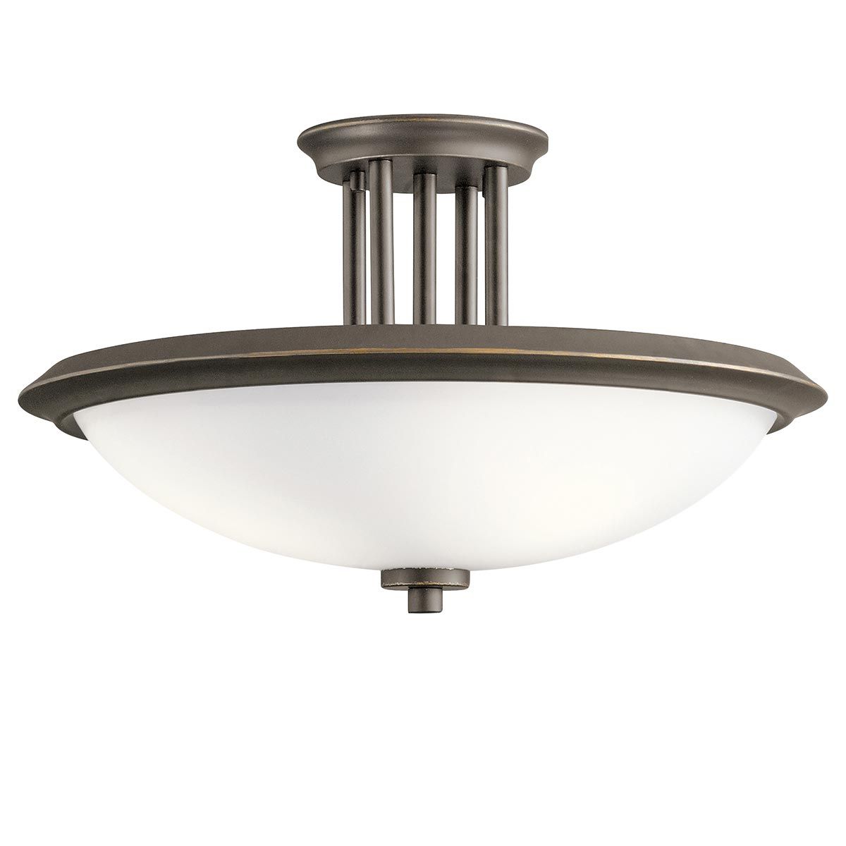 Dreyfus 3 Light Semi-Flush Mount Light Olde Bronze - KL-DREYFUS-SFOZ