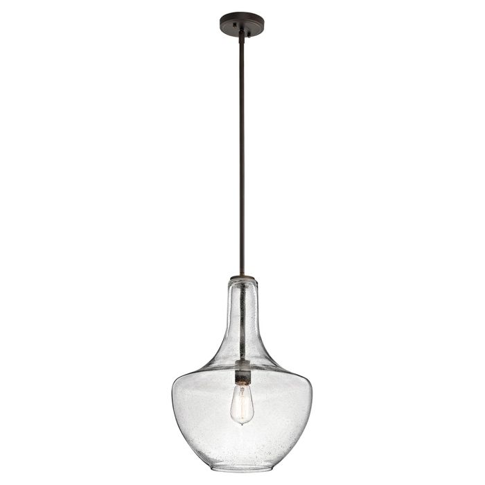 Everly 1 Light Medium Pendant Olde Bronze - KL-EVERLY-P-M-OZ