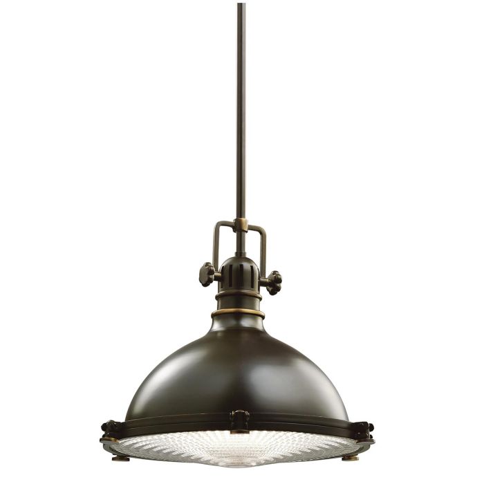 Hatteras Bay 1 Light Medium Pendant Olde Bronze - KL-HATTERAS-BAY-M-OZ